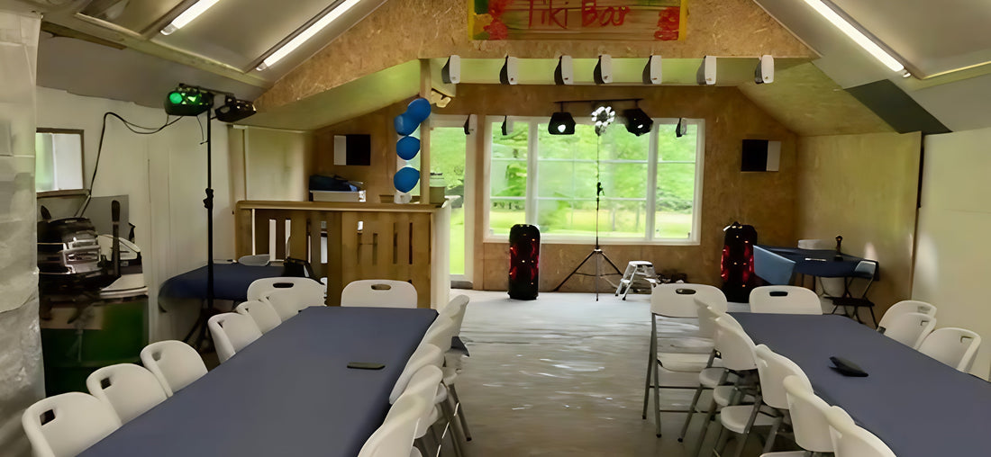 Alt du skal huske, når du holder fest i et forsamlingshus